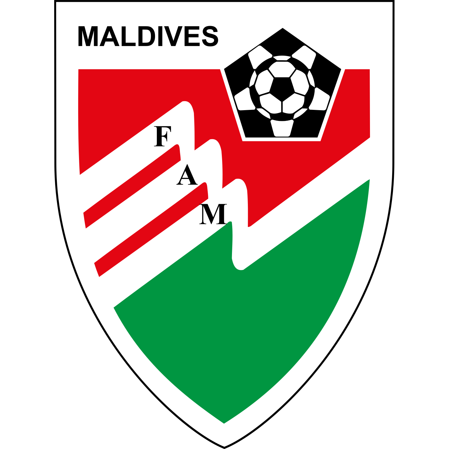 Crest — Seleção de Maldivas