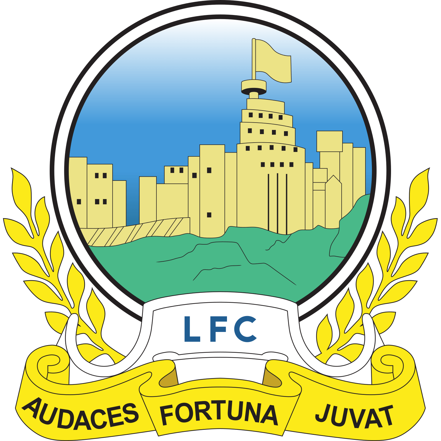 Emblema Linfield FC