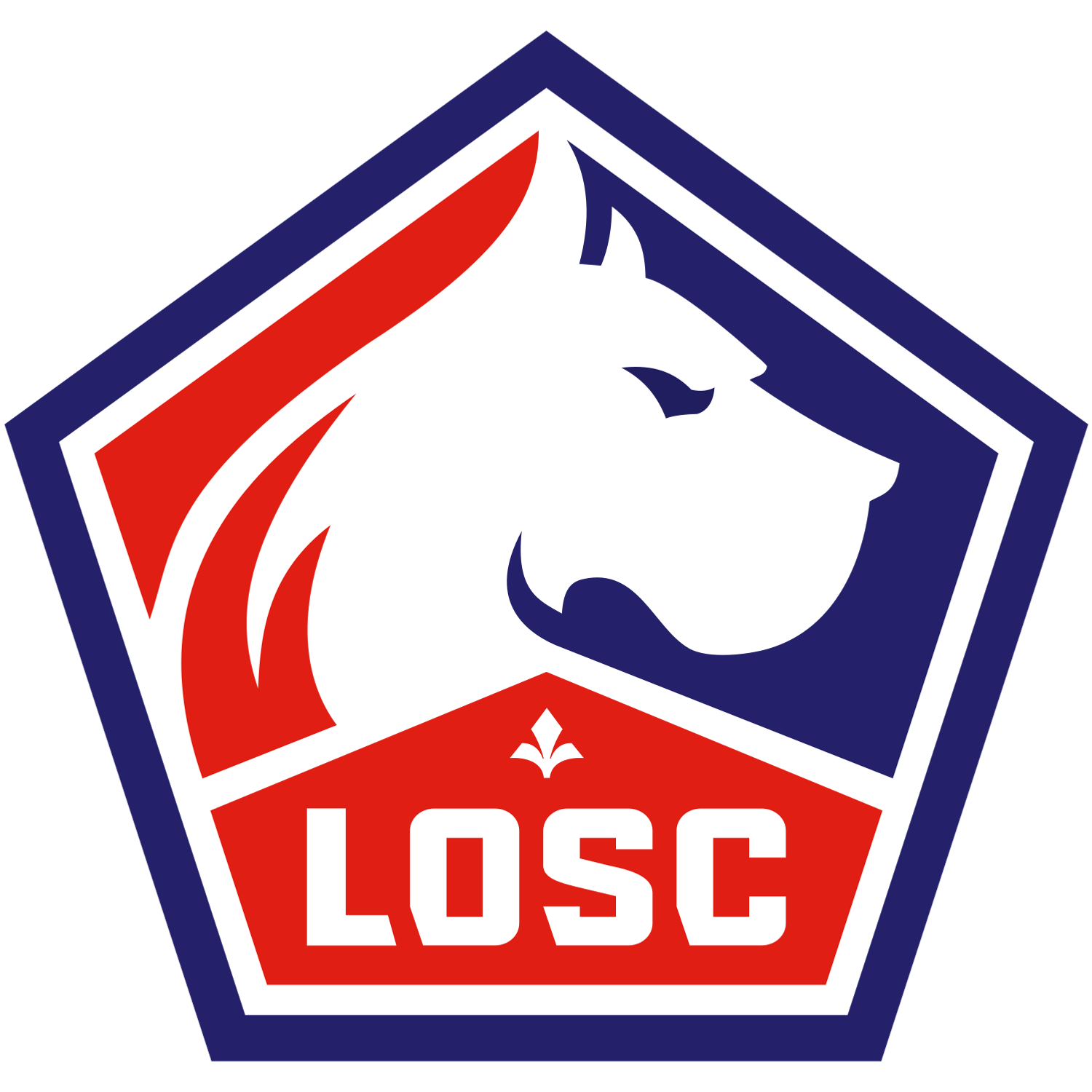 Emblema Lille Olympique Sporting Club