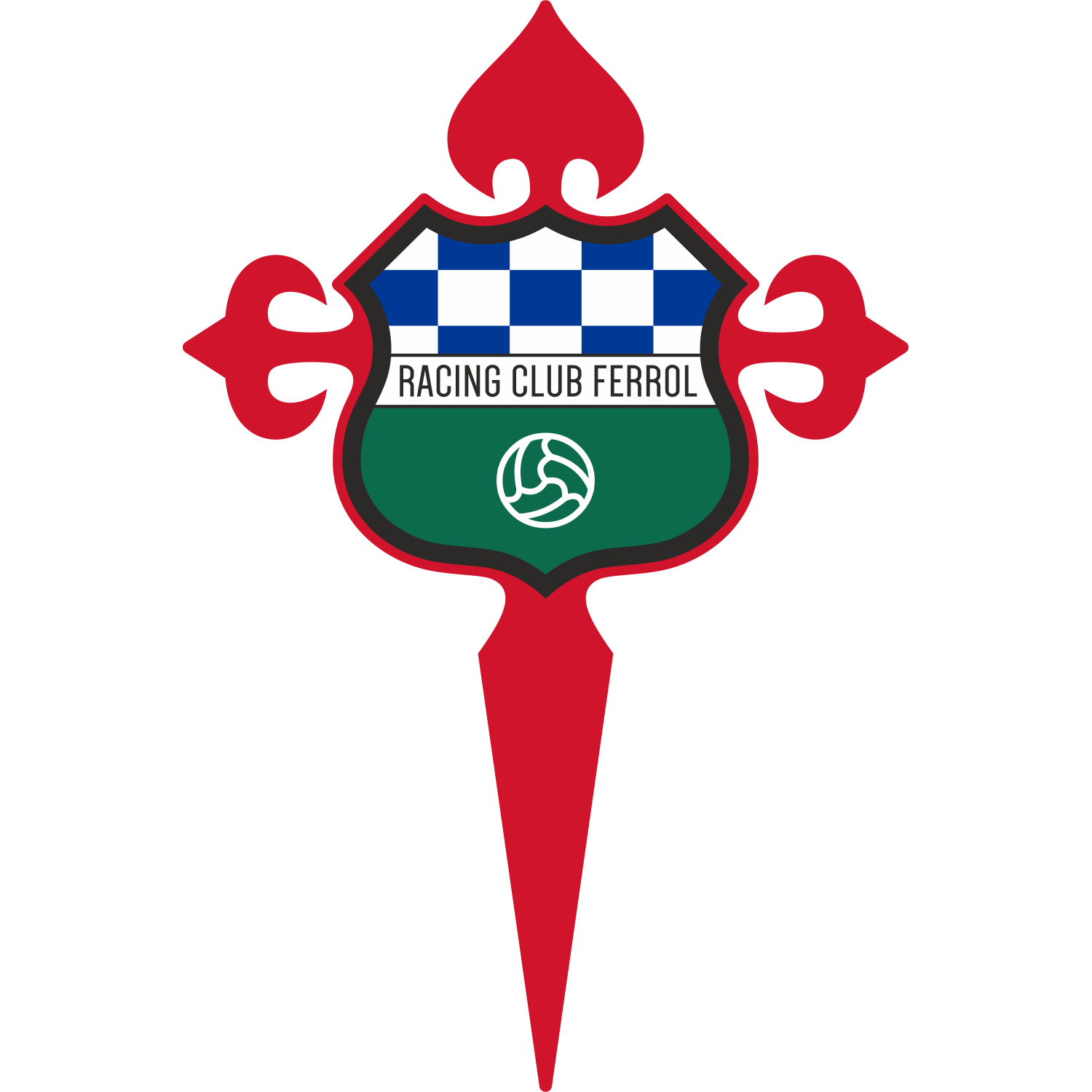 Crest — Racing Club de Ferrol