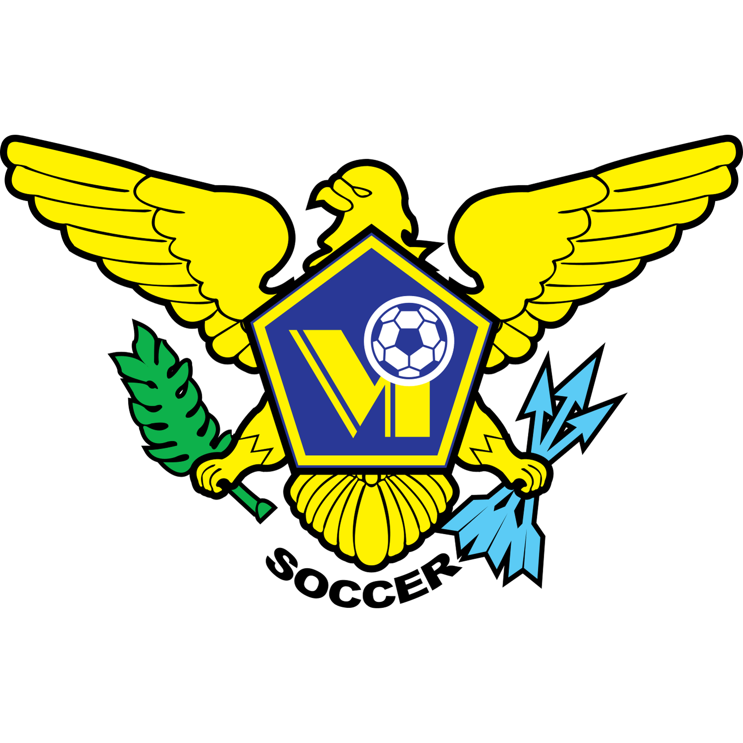Emblema Seleção de Ilhas Virgens Americanas