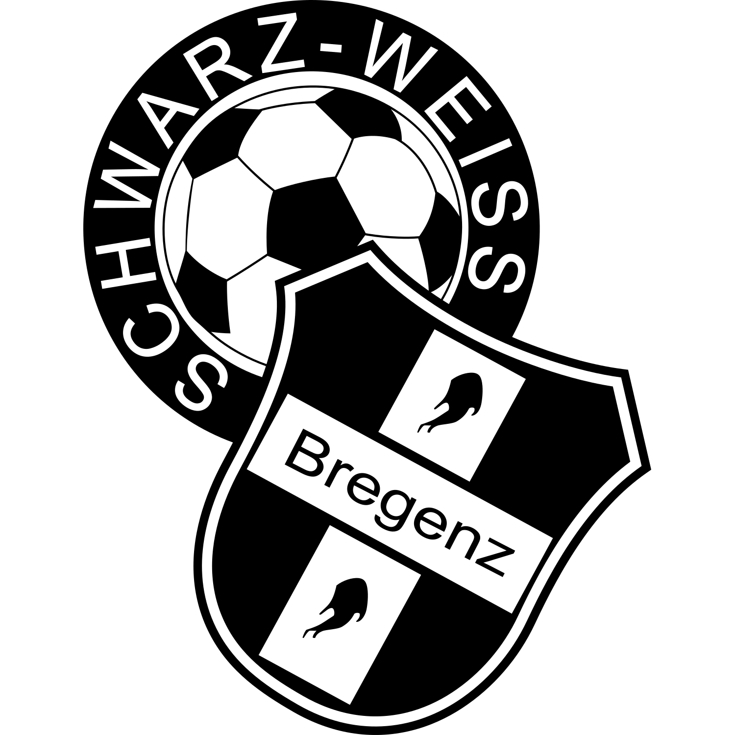 Crest — Schwarz-Weiß Bregenz