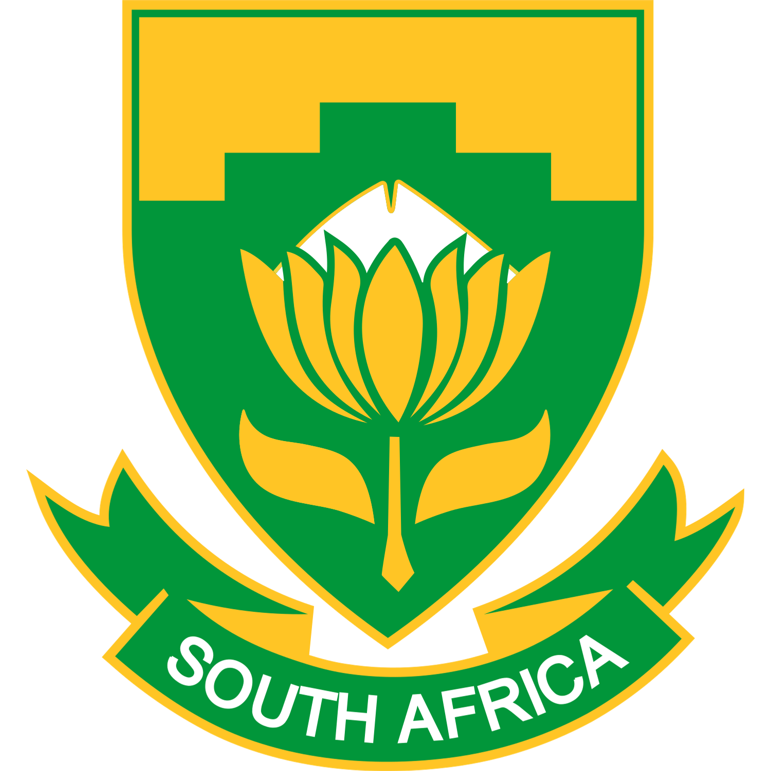 Crest — Seleção de África do Sul