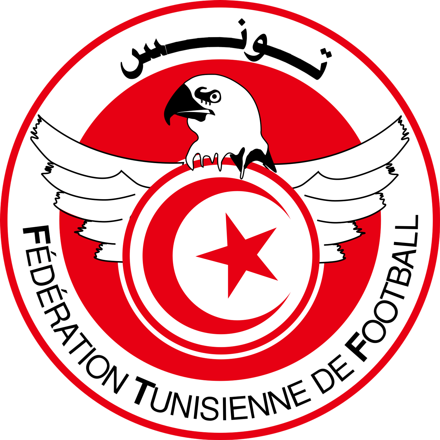 Emblema Seleção de Tunísia