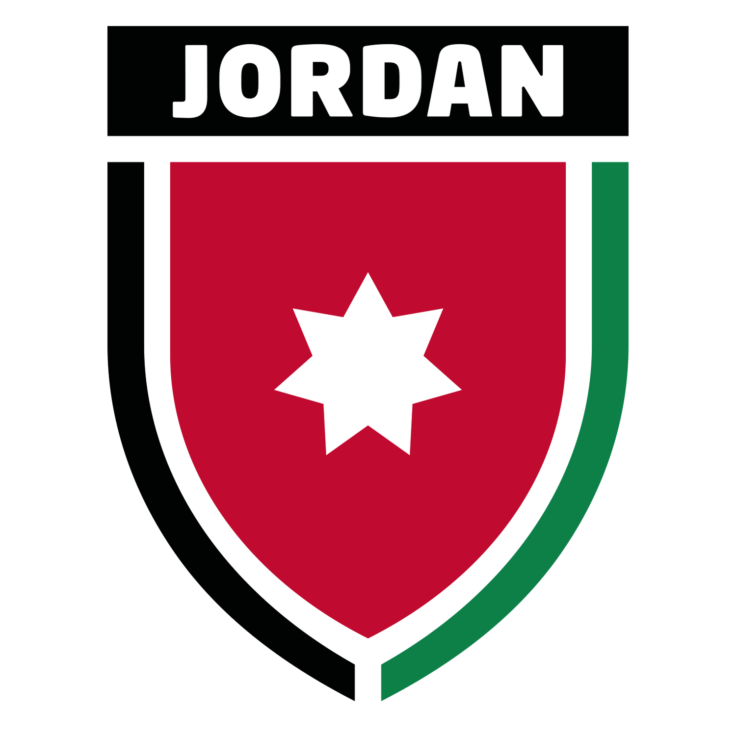 Crest — Seleção de Jordânia