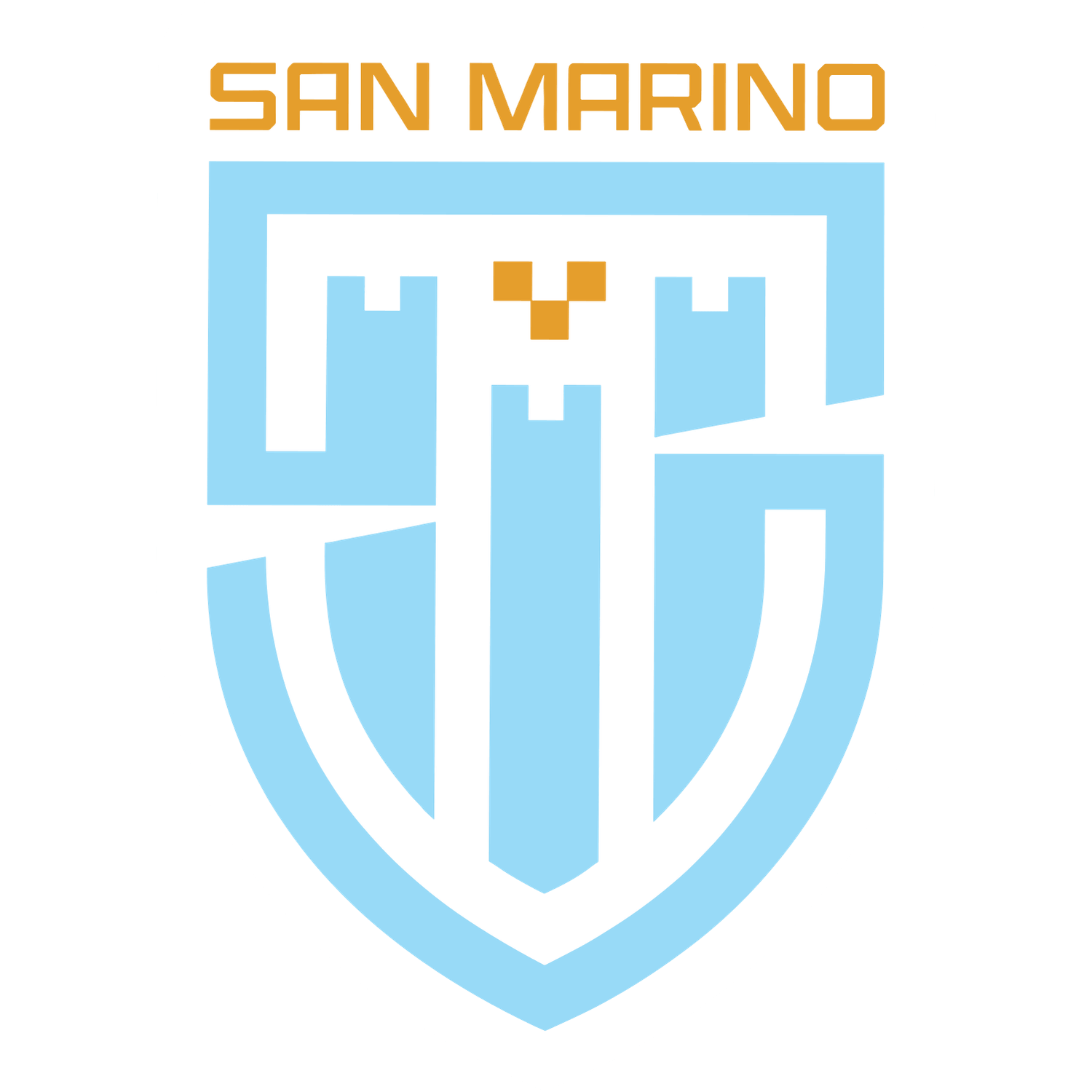 Emblema Seleção de San Marino