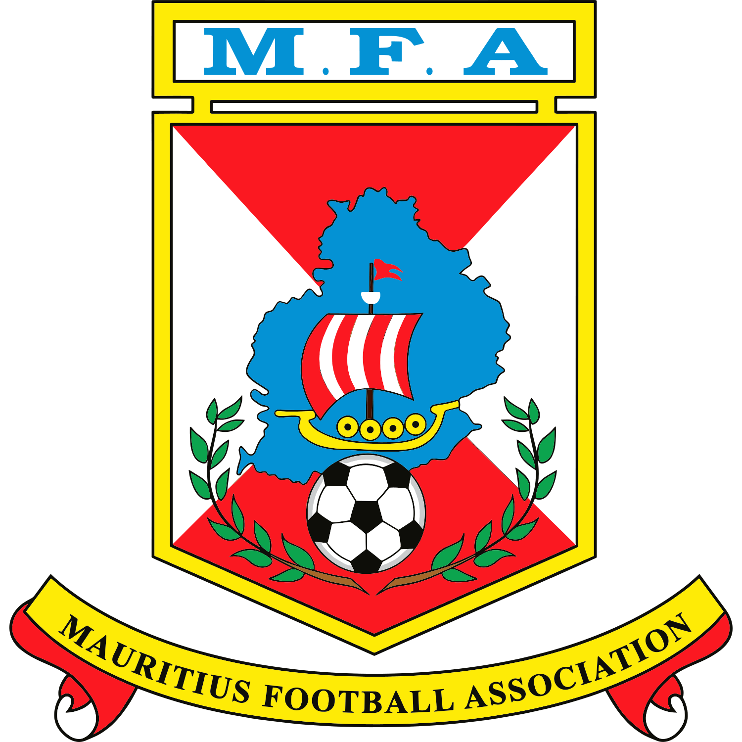 Emblema Seleção de Maurícia