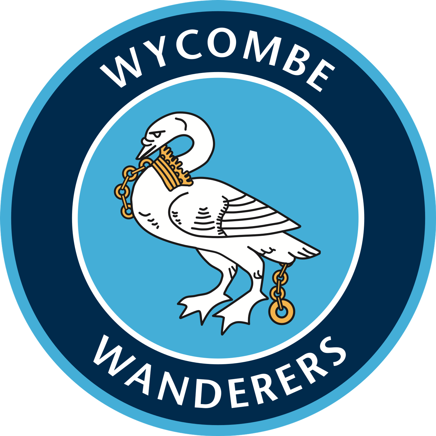 Emblema Wycombe Wanderers FC