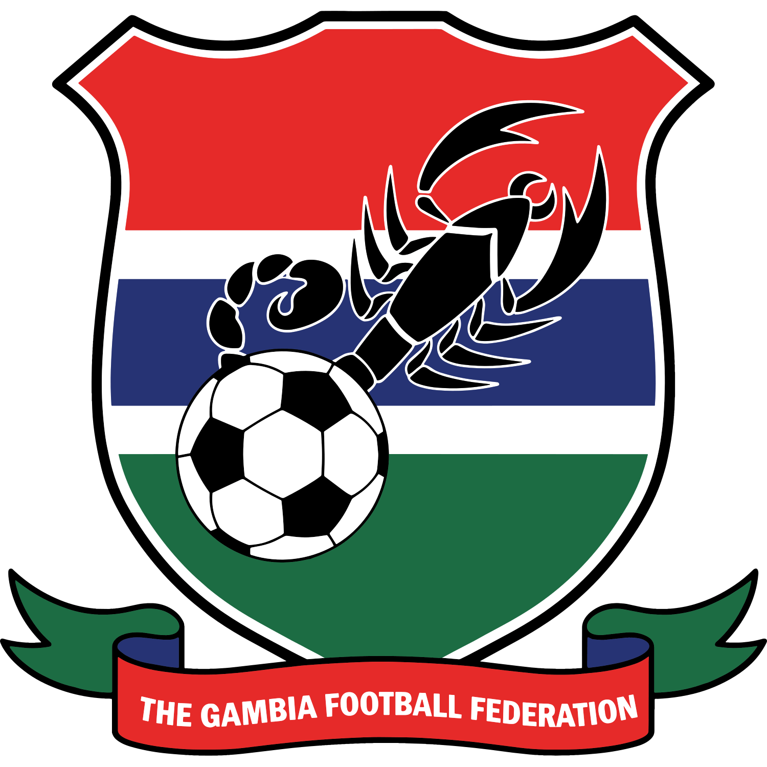Emblema Seleção de Gâmbia