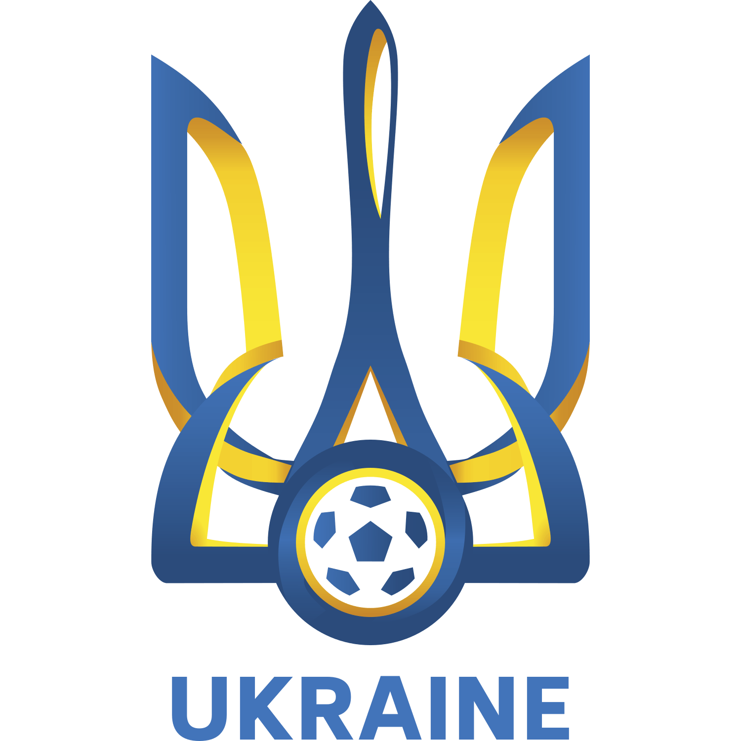 Emblema Seleção de Ucrânia