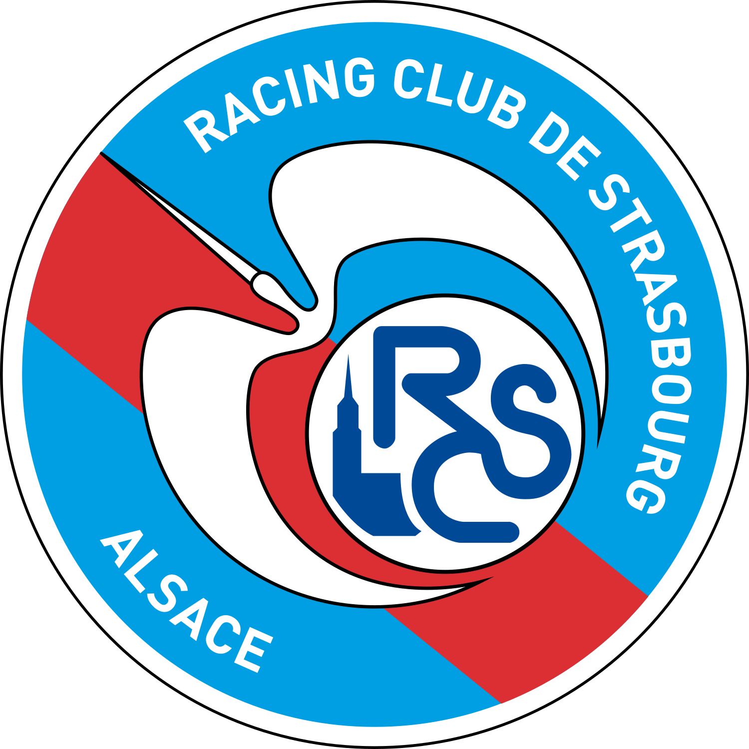 Crest — RC Strasbourg Alsace
