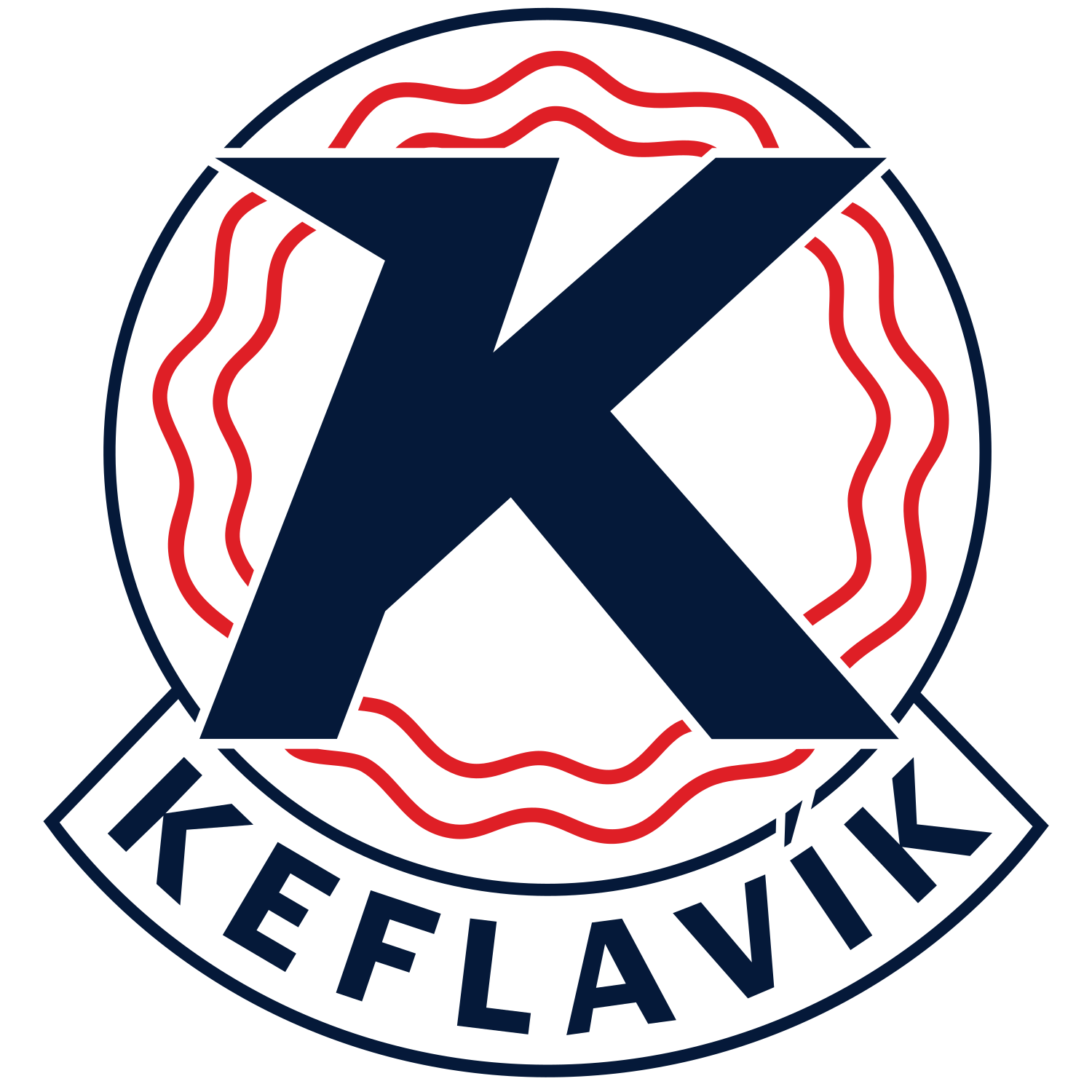 Crest — Knattspyrnudeild Keflavík