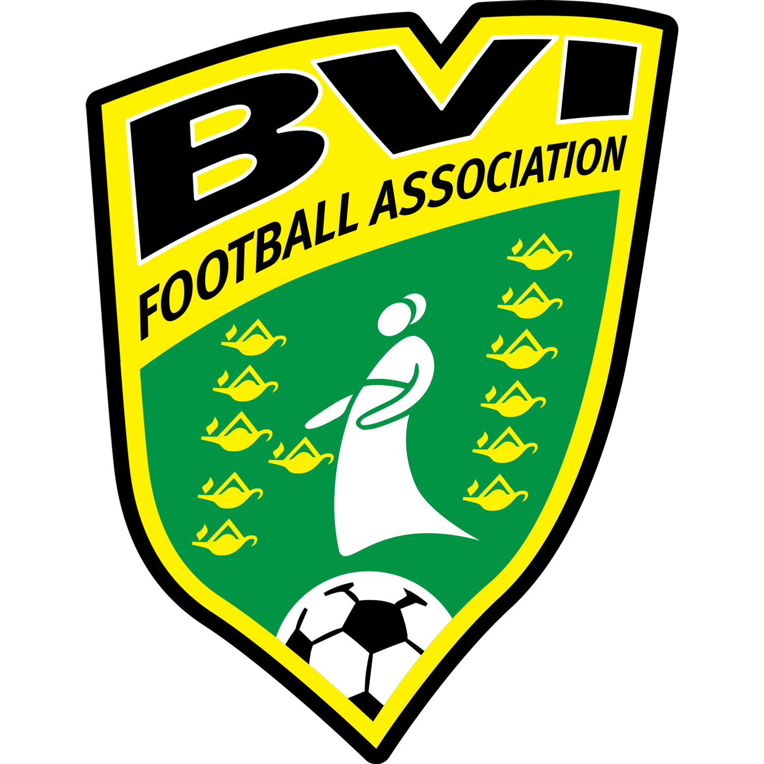 Emblema Seleção de Ilhas Virgens Britânicas